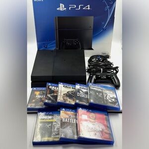 Sony playstation 4 PS4 500G 1TB console with 8games lot Confirmed to work